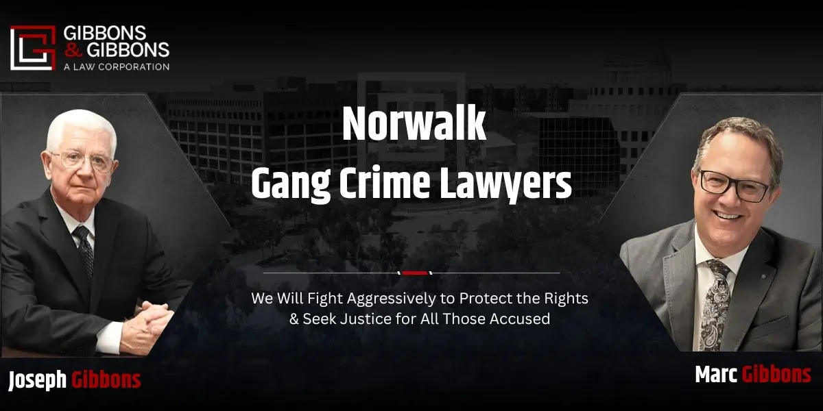 Norwalk Gang Crime Lawyer